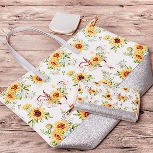 Sunflower purse set